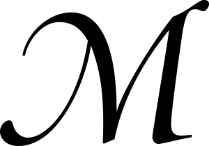 letra m